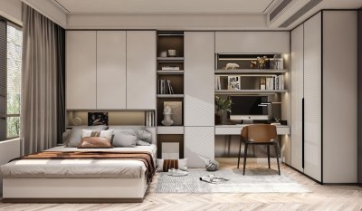 现代榻榻米房3D模型下载